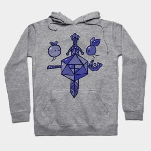 d20 Coat of Arms - Blueberry Hoodie